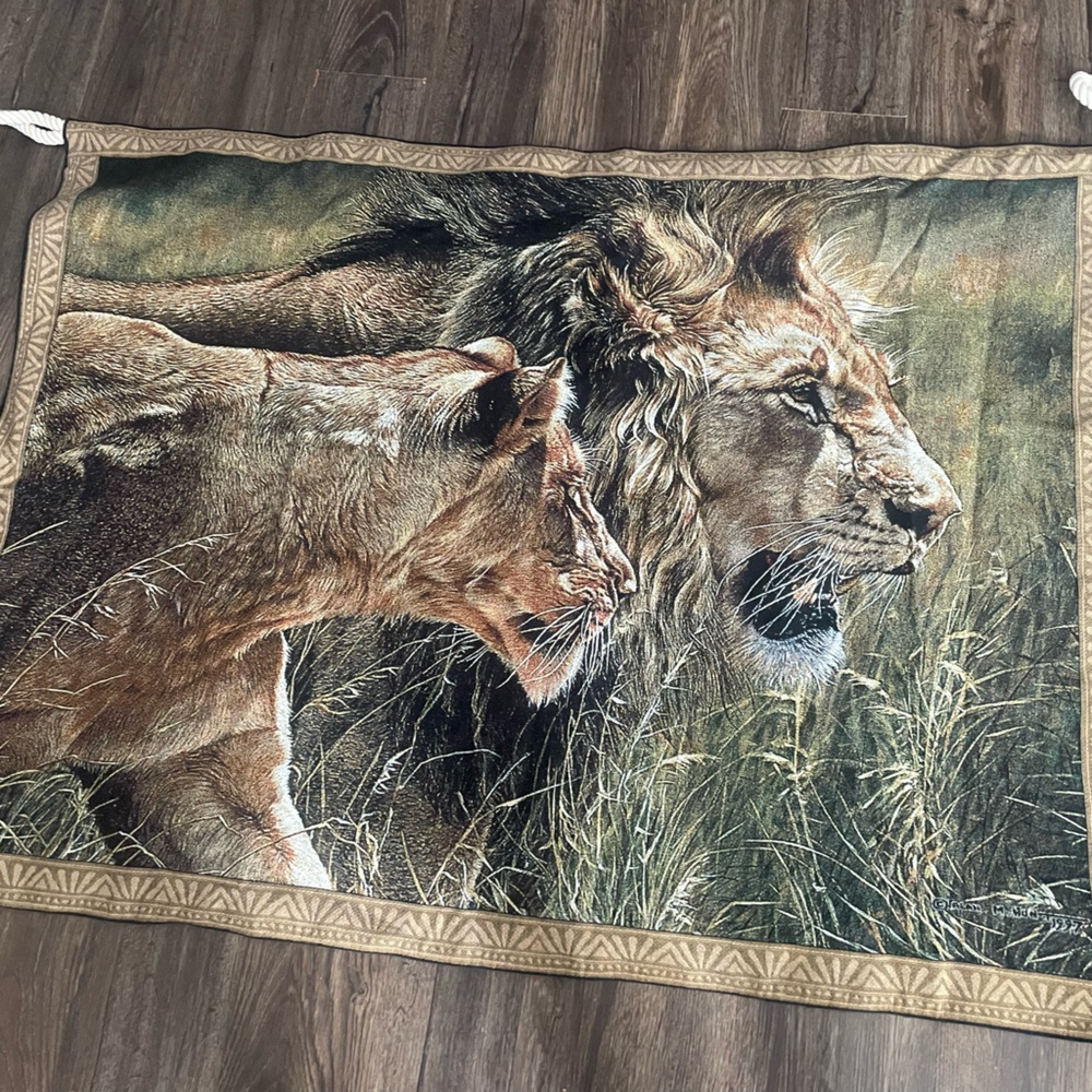 Riddle and Cockrell wall tapestry